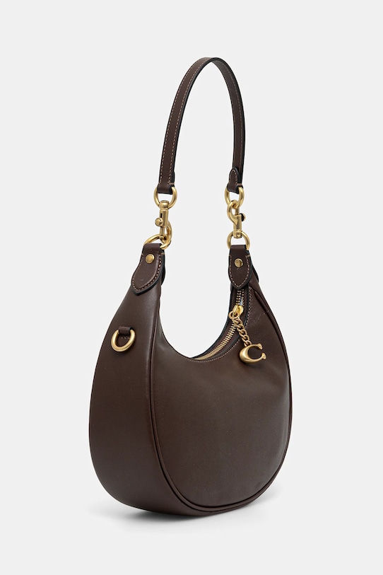 Coach torebka skórzana Jonie 22 CBG16 brązowy AW25