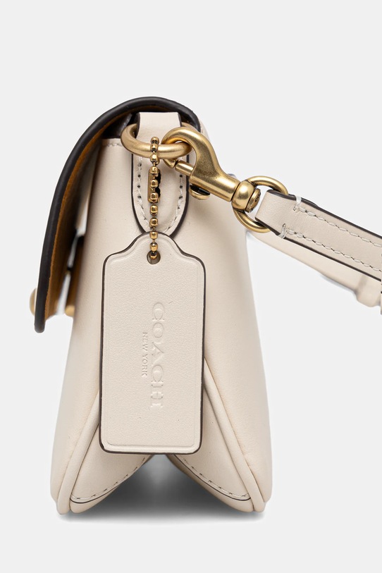 Kožna torba Coach Jet bež CAM16