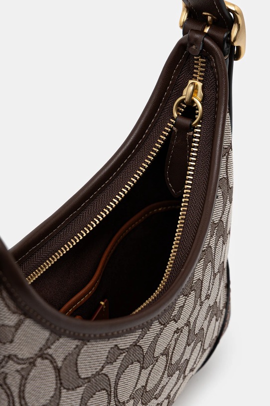 Coach torebka Hamptons Hobo Bag CBF16 brązowy