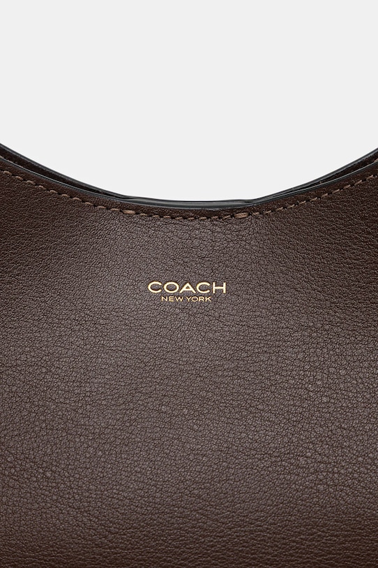 Coach torebka skórzana Brooklyn 23 brązowy CW614