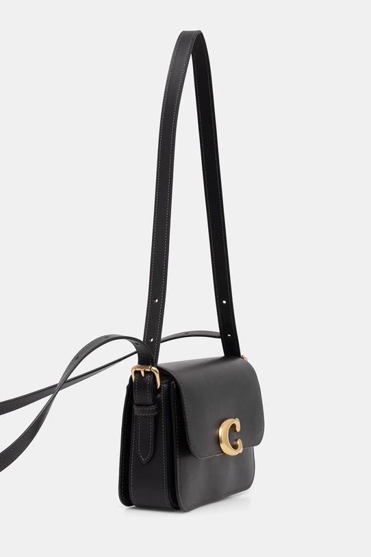 Coach torebka skórzana CAM17 czarny AW25
