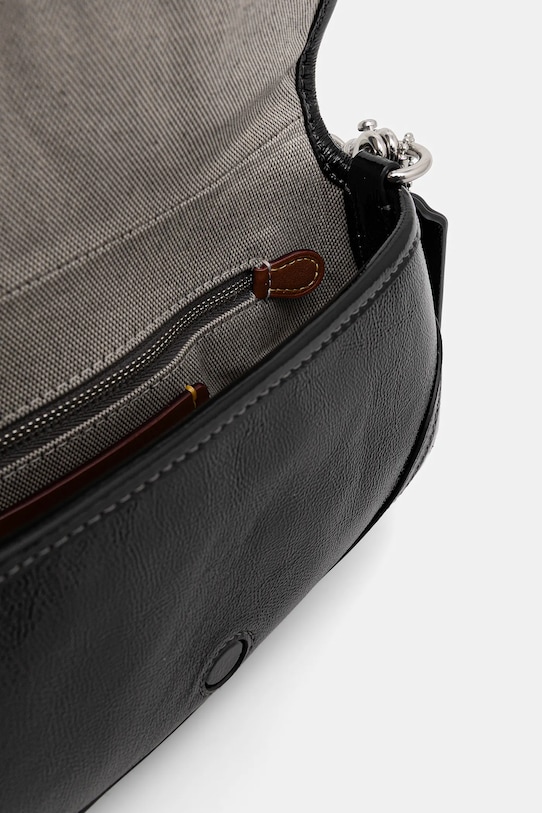 Kožená kabelka Coach Soho 25 čierna CAN43