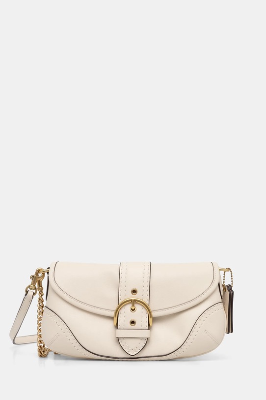 Coach poșetă de piele Soho 25 uni bej CAN44