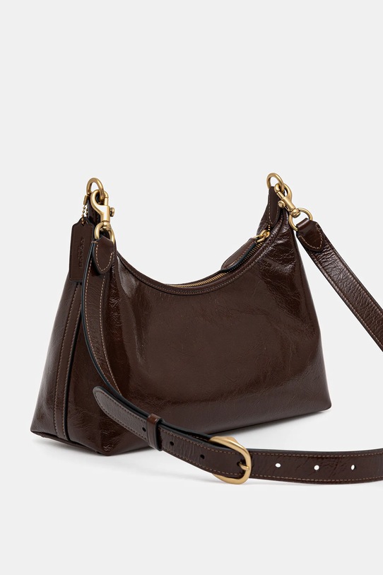 Accesorii Coach poșetă de piele Juliet CR652 maro