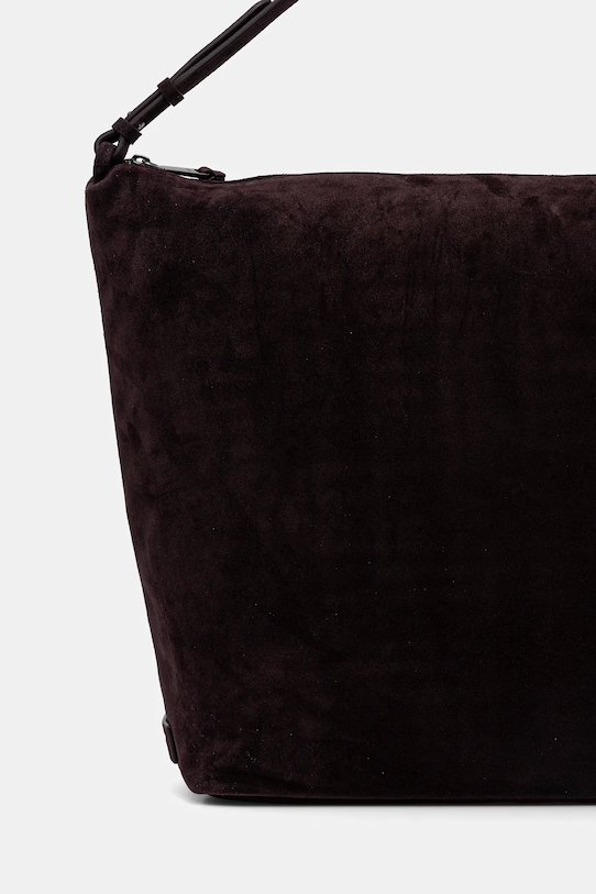 Doplňky Semišová kabelka Emporio Armani EW003247.AF20353 hnědá
