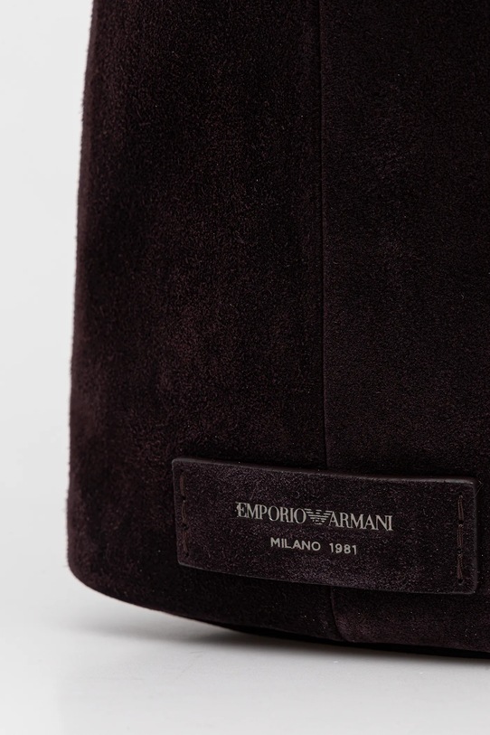 Замшевая сумочка Emporio Armani коричневый EW003247.AF20353