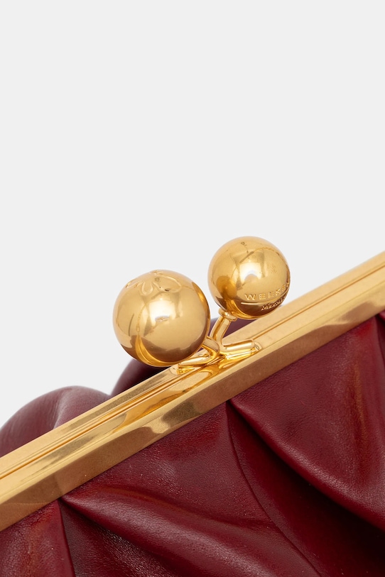 Weekend Max Mara borsa a mano in pelle MIRTE granata 2525516035600