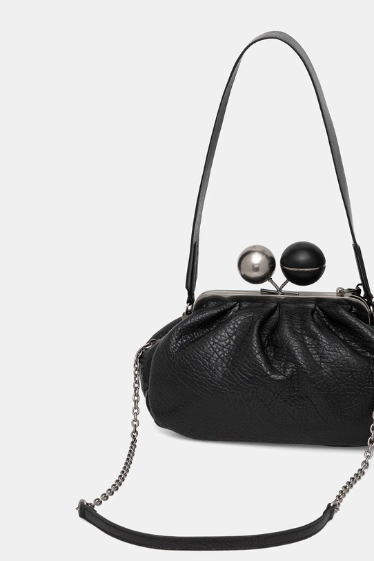 Accesorii Weekend Max Mara geantă de piele LECITO 2525516075600 negru