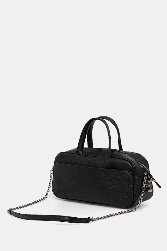 Δερμάτινη τσάντα Weekend Max Mara TUNDRA μαύρο 2525516095600