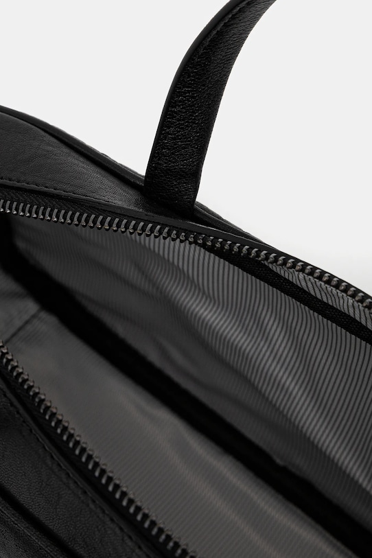 Δερμάτινη τσάντα Weekend Max Mara TUNDRA 2525516095600 μαύρο