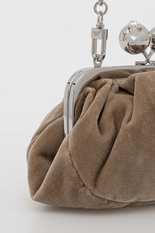 Weekend Max Mara torebka VALANCE brązowy 2525516115600