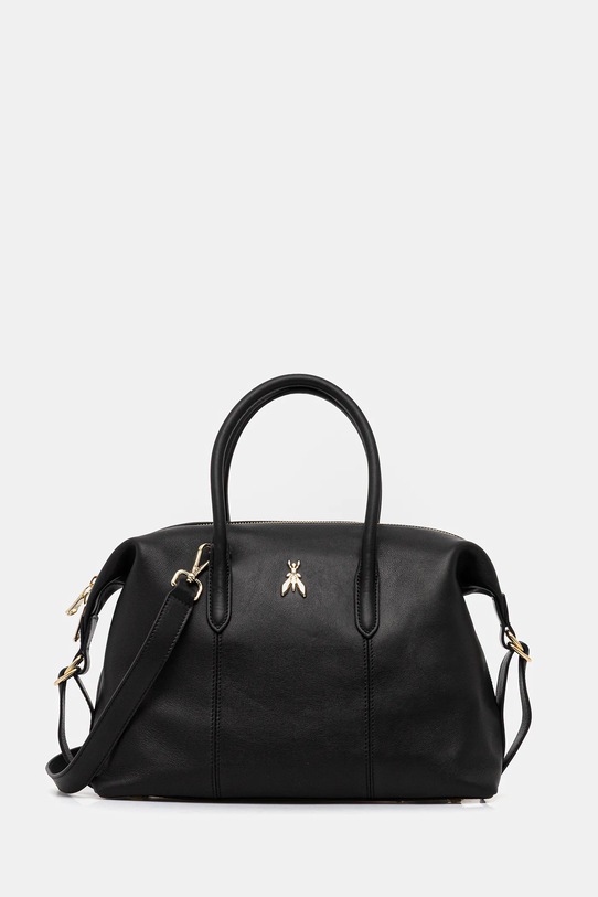 Patrizia Pepe geantă de piele uni negru 2B0145.L162