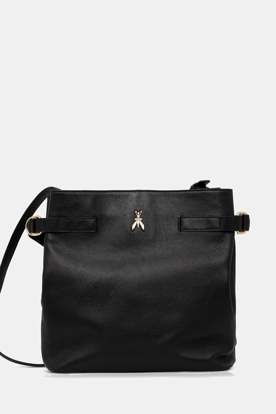 Patrizia Pepe geantă de piele uni negru 2B0150.L162