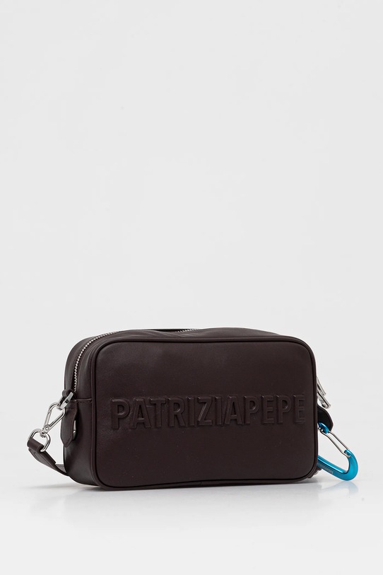 Кожаная сумочка Patrizia Pepe 8B0254.L113 коричневый AW25