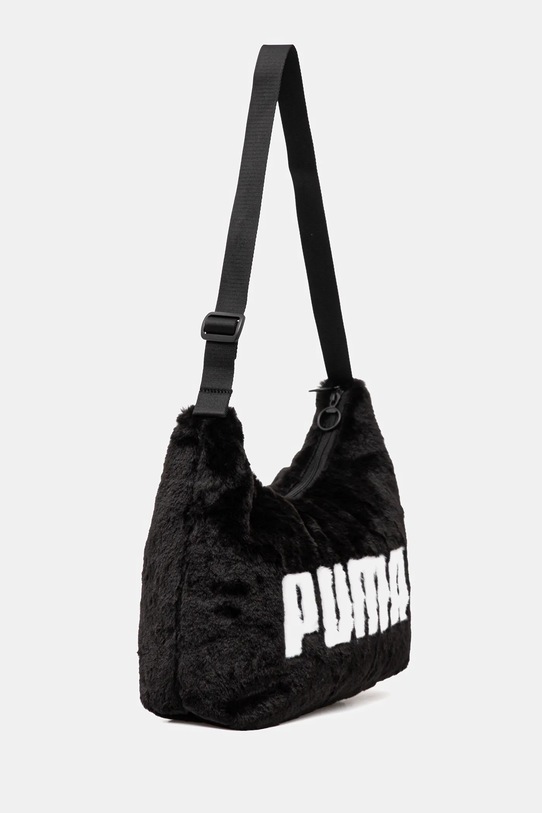 Puma kézitáska Up Faux Fur 91869 fekete AW25