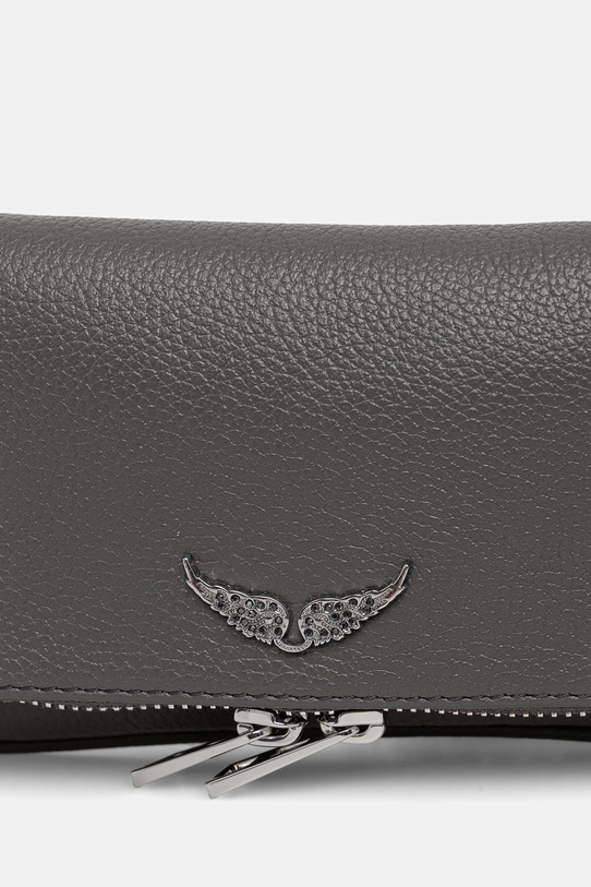 ZADIG&VOLTAIRE poșetă de piele gri LWBA03975