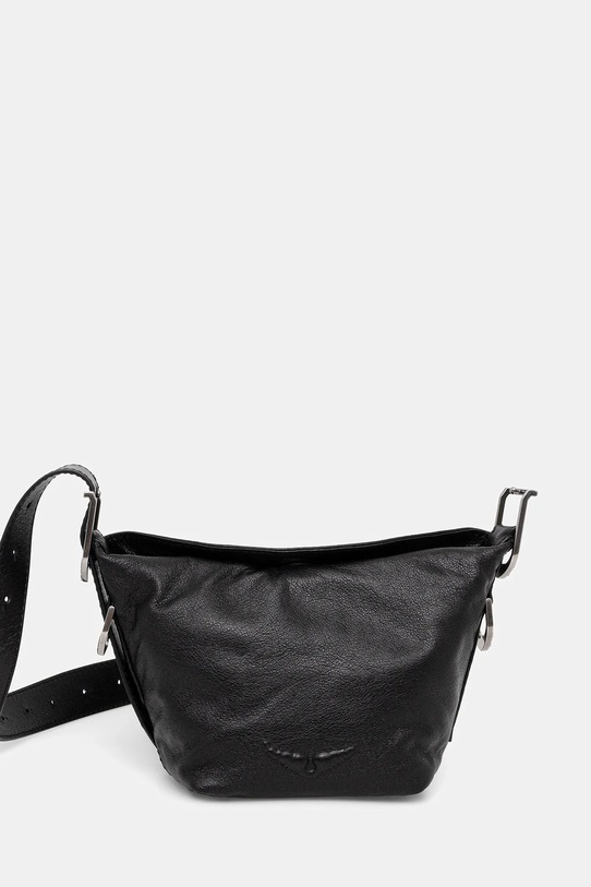 ZADIG&VOLTAIRE poșetă de piele uni negru LWBA03854