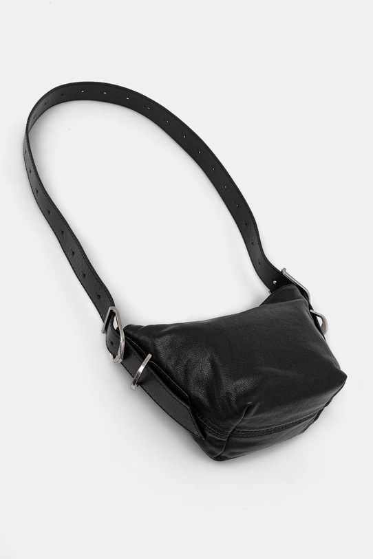 Accesorii ZADIG&VOLTAIRE poșetă de piele LWBA03854 negru