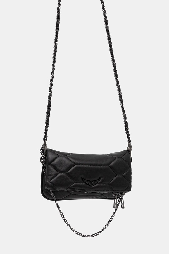 ZADIG&VOLTAIRE torebka skórzana LWBA03974 czarny AW25