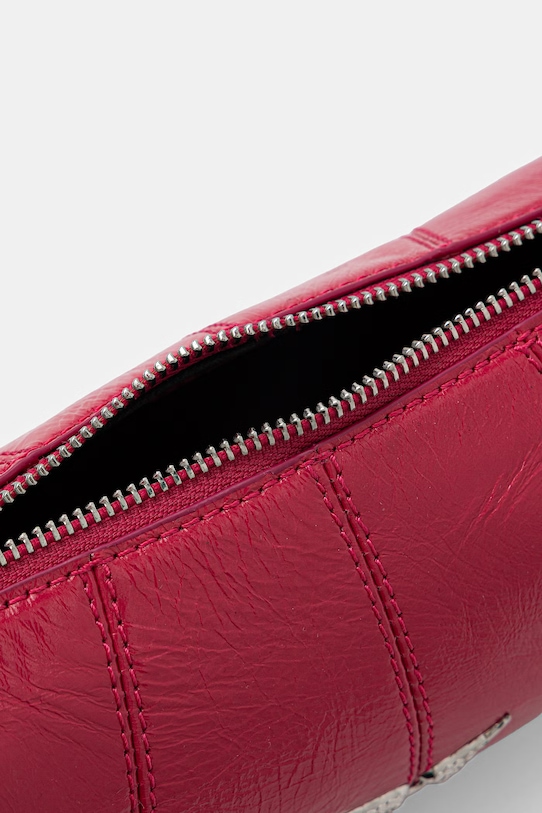 Zadig&Voltaire μικρή τσάντα γυναικεία από δέρμα LE ROUDOUDOU VINTAGE PATENT LWBA04133 ροζ
