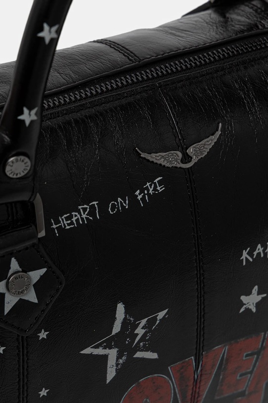 ZADIG&VOLTAIRE torebka skórzana czarny LWBA04145