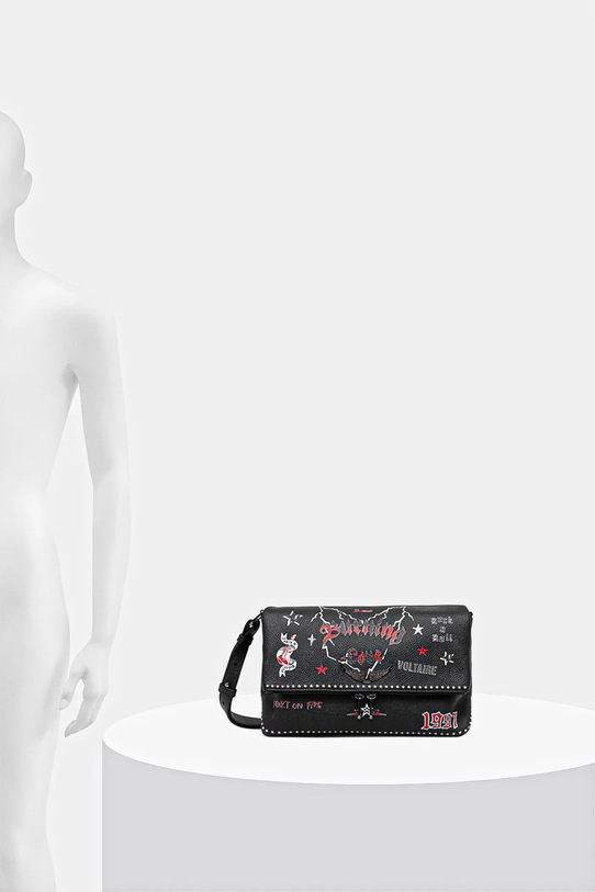 Кожаная сумочка ZADIG&VOLTAIRE LWBA04149
