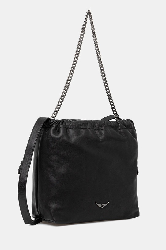 Кожаная сумочка ZADIG&VOLTAIRE LWBA04016 чёрный AW25