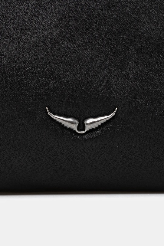 Кожаная сумочка ZADIG&VOLTAIRE чёрный LWBA04016