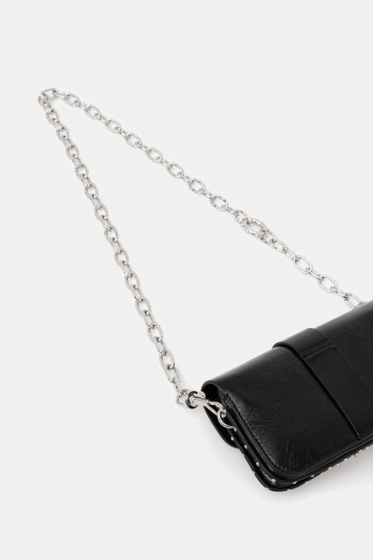 Accesorii ZADIG&VOLTAIRE poșetă de piele LWBA03910 negru