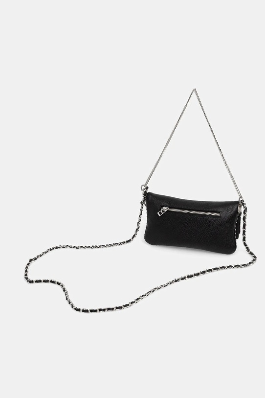 Akcesoria ZADIG&VOLTAIRE torebka skórzana LWBA03977 czarny
