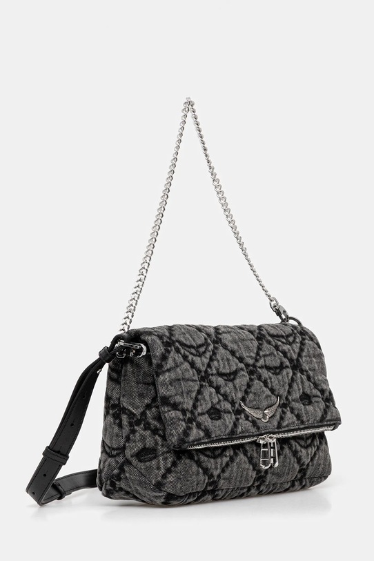 ZADIG&VOLTAIRE torebka bawełniana LWBA04065 czarny AW25