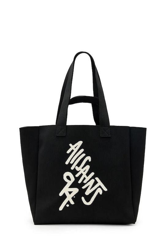 AllSaints torebka IZZY tekstylny czarny W399XC