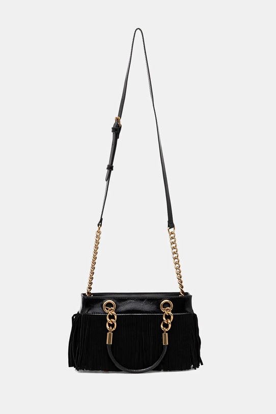 Akcesoria Kurt Geiger London torebka skórzana KENSINGTON 4702700129 czarny