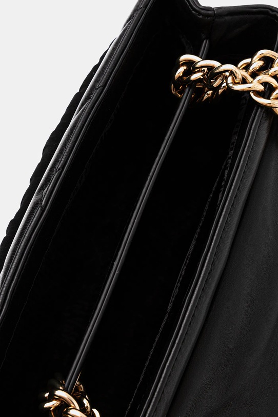 Kožená kabelka Kurt Geiger London KENSINGTON 4701100129 černá