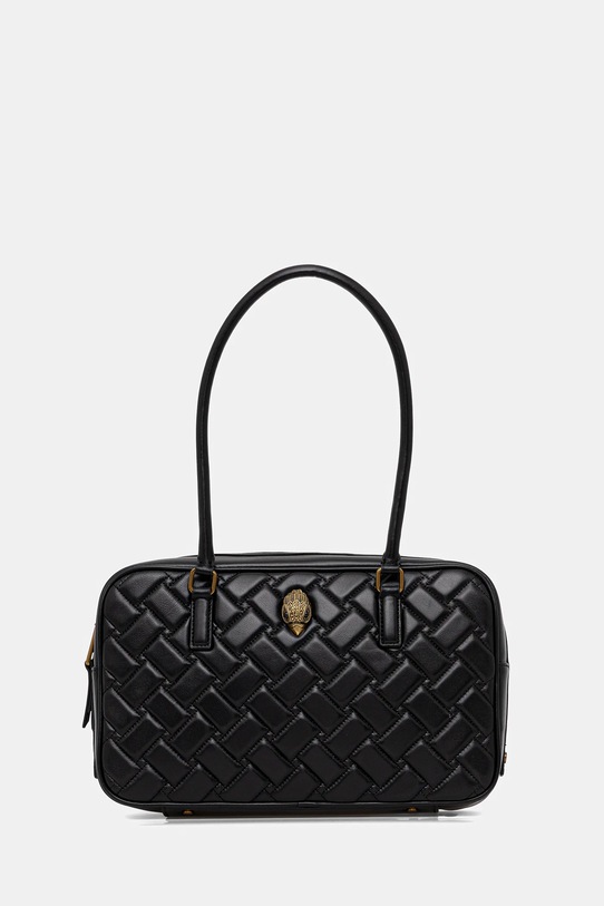 Kurt Geiger London torebka skórzana KENSINGTON skóra licowa czarny 4702000109