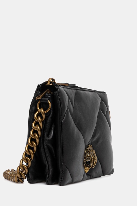 Kurt Geiger London torebka skórzana KENSINGTON 3571900109 czarny AW25