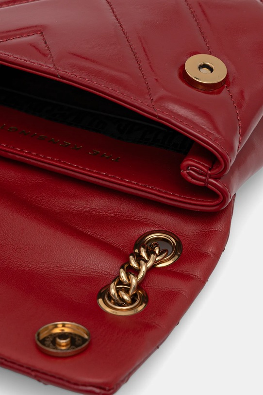 Kurt Geiger London torebka skórzana KENSINGTON 846350319 bordowy