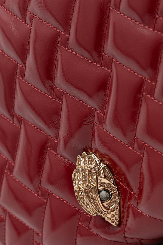 Kurt Geiger London torebka skórzana KENSINGTON bordowy 4370850319