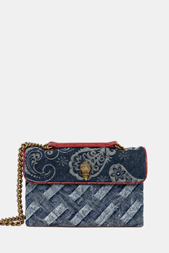 Kurt Geiger London torebka KENSINGTON skóra licowa niebieski 4369988069