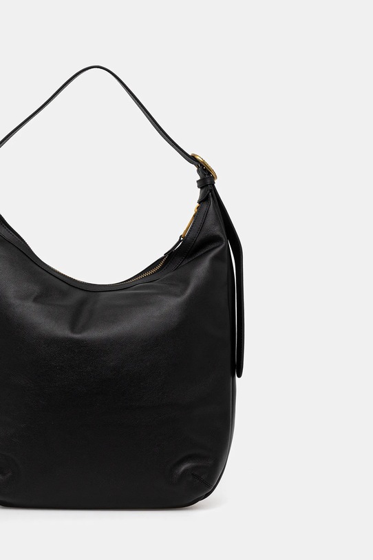 Akcesoria Kurt Geiger London torebka skórzana 4704500109 czarny