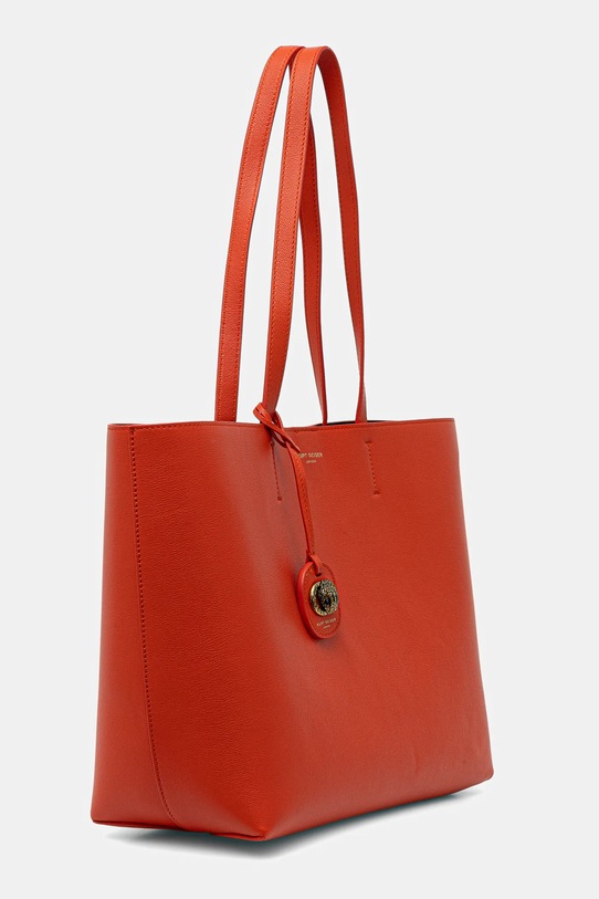Kožená kabelka Kurt Geiger London 3601491109 oranžová AW25