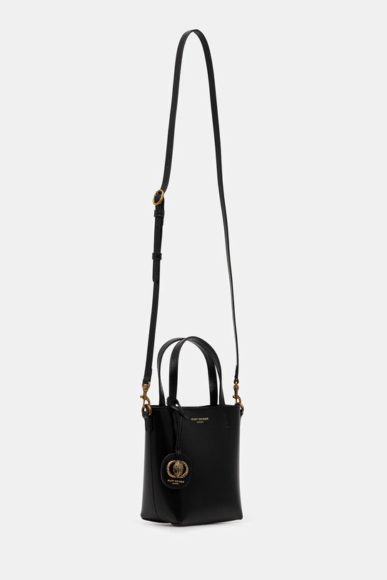 Kurt Geiger London poșetă de piele 4704800109 negru AW25