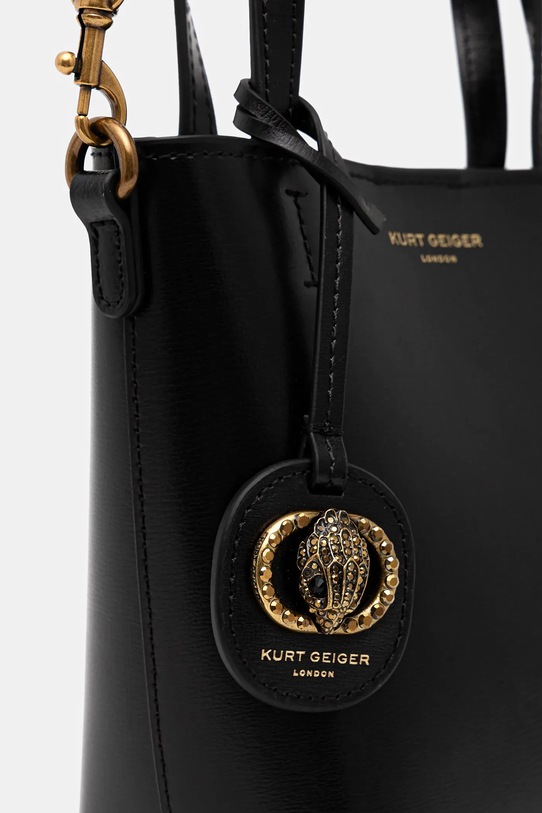 Kurt Geiger London poșetă de piele negru 4704800109