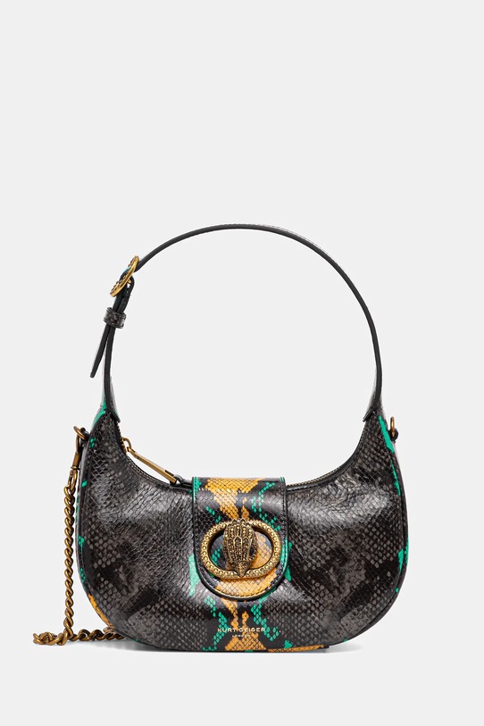 Kurt Geiger London torebka skórzana skóra licowa czarny 3601127719