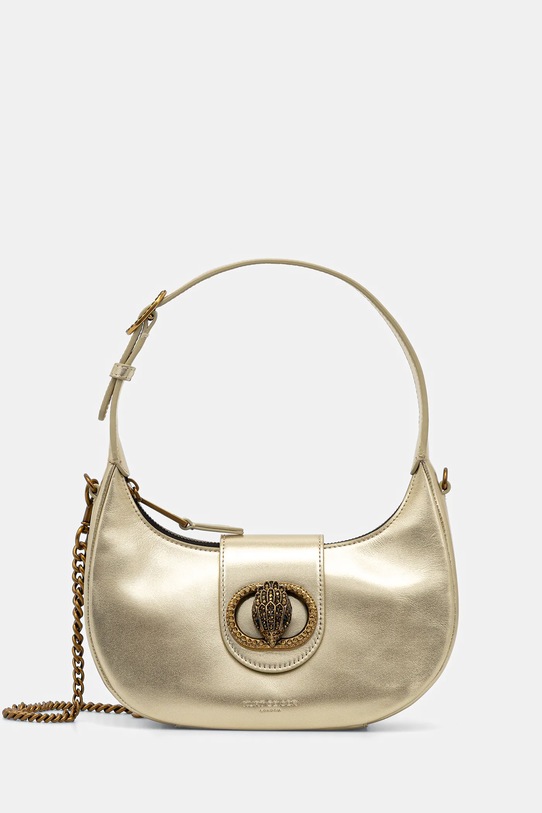 Kurt Geiger London geantă de piele uni aur 3601161109