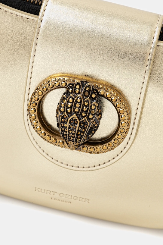 Kurt Geiger London geantă de piele aur 3601161109