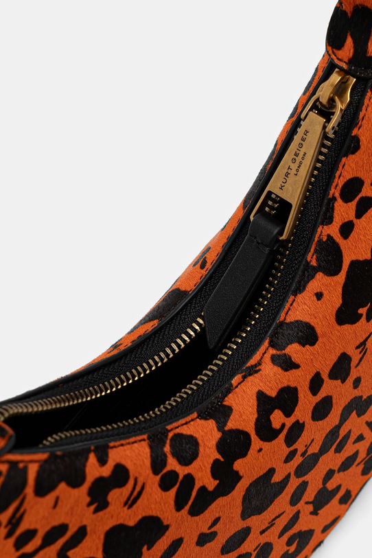 Kurt Geiger London torebka skórzana 4354691019 pomarańczowy