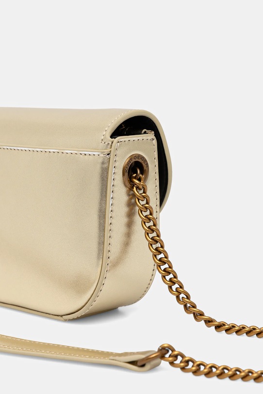 Akcesoria Kurt Geiger London torebka skórzana 3591561109 złoty
