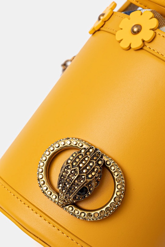 Kurt Geiger London torebka skórzana żółty 4354794169