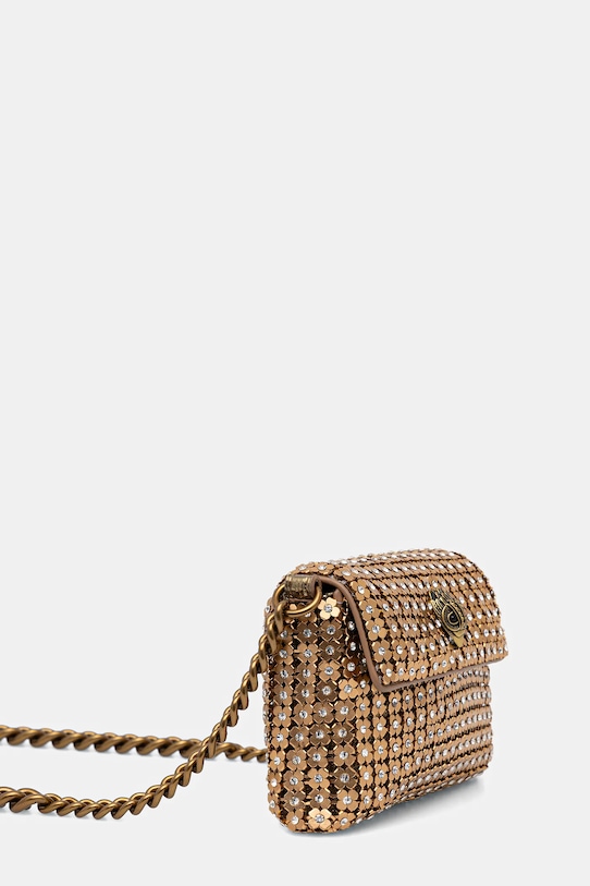 Kurt Geiger London torebka 4375261999 złoty AW25